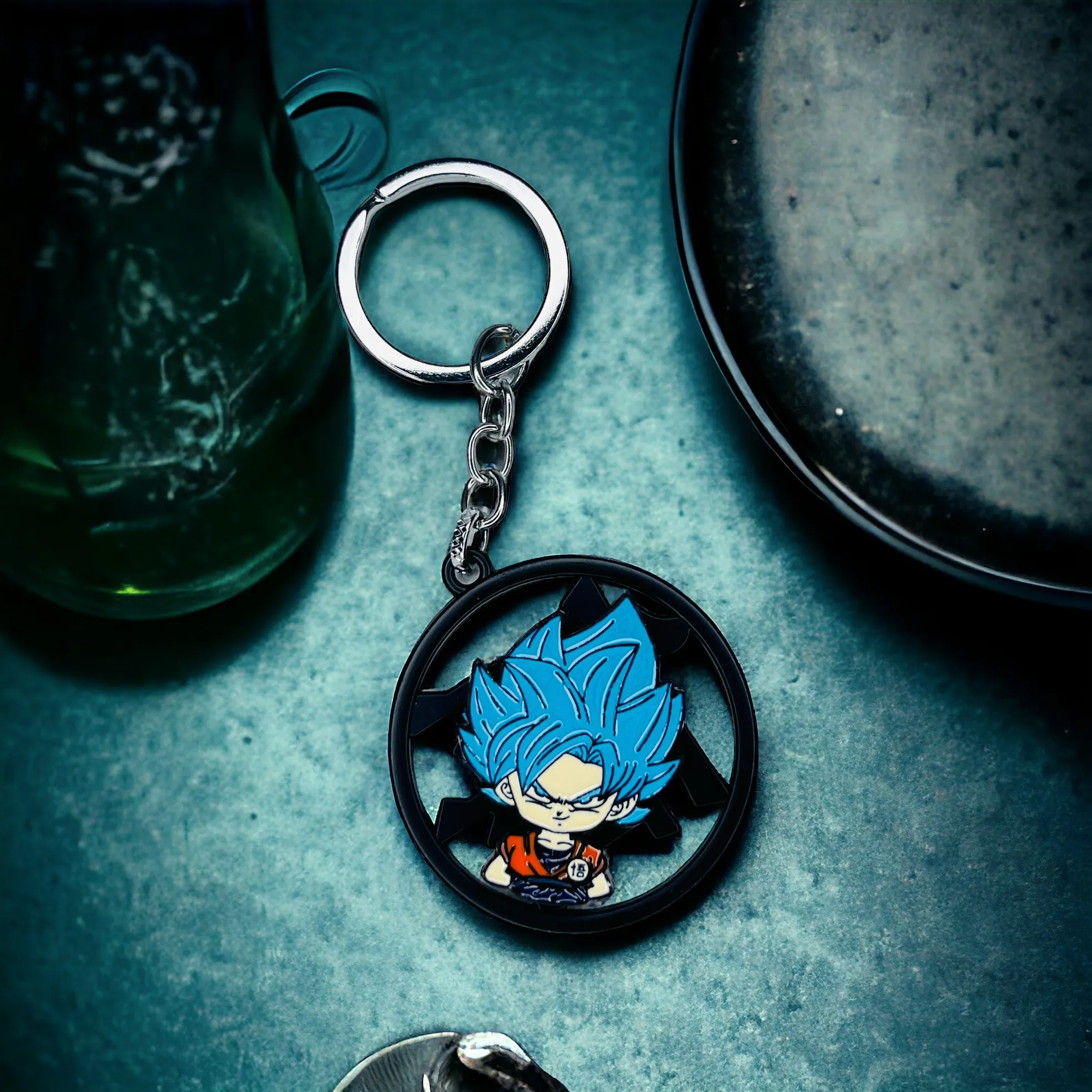 Anime Silver Spinning Metal Keychain |Anime Key ring| Perfect Keychain For  Anime Lover – Glamage Online Fashion Store