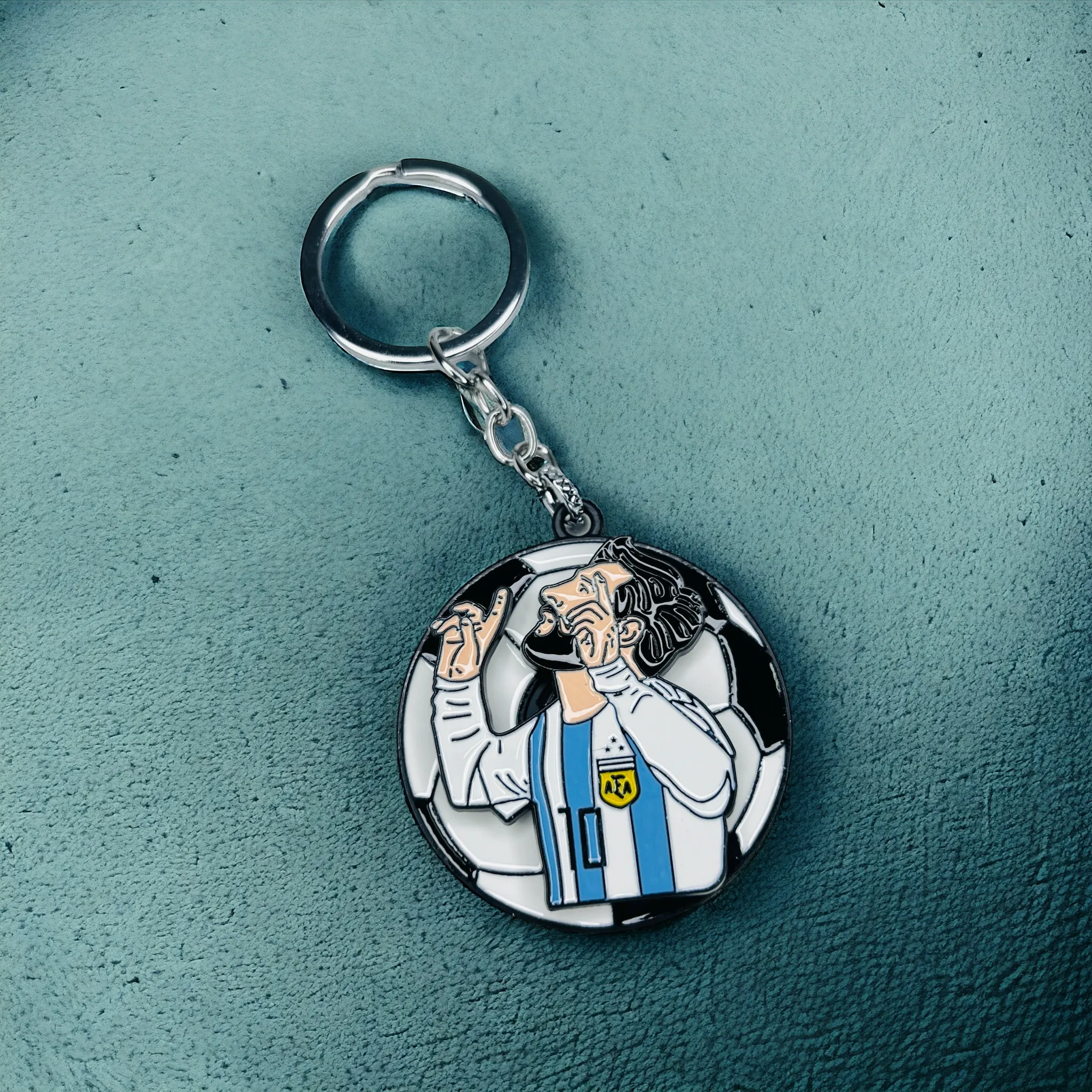 Anime Silver Spinning Metal Keychain MESSI 10 |Anime Key ring| Perfect  Keychain For Anime Lover – Glamage Online Fashion Store