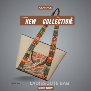 JUTE BAG WITH NYLON STRAP