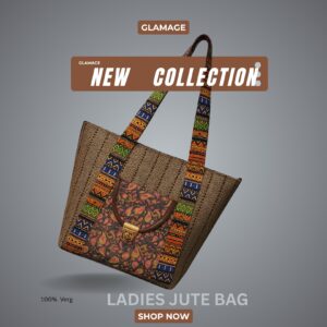 JUTE BAG WITH NYLON STRAP