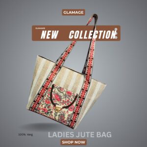 JUTE BAG WITH NYLON STRAP