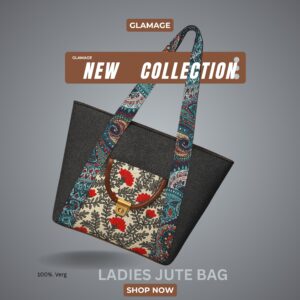 JUTE BAG WITH NYLON STRAP