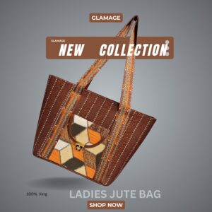 JUTE BAG WITH NYLON STRAP